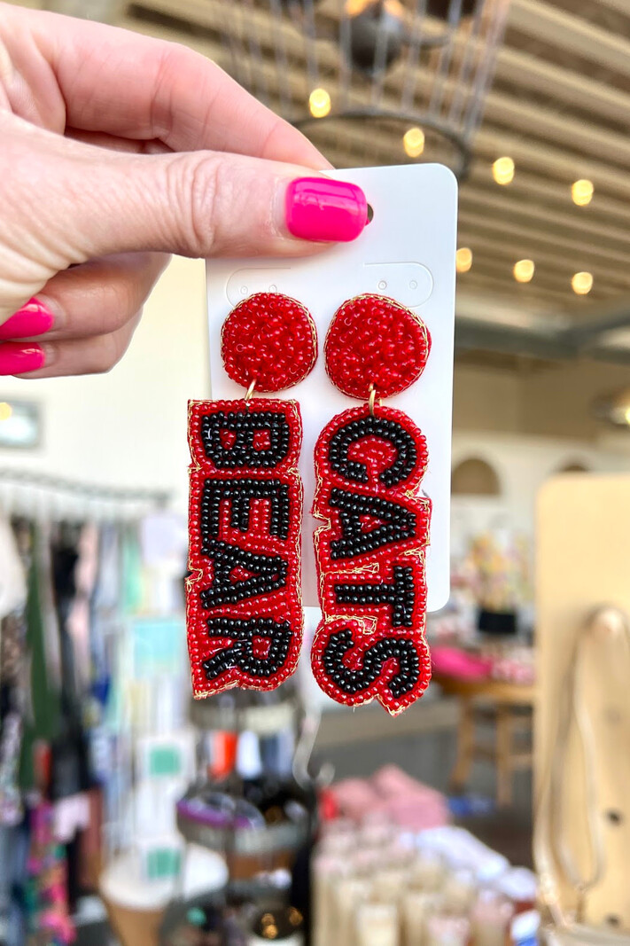 Trend Boutique Bearcats Earrings