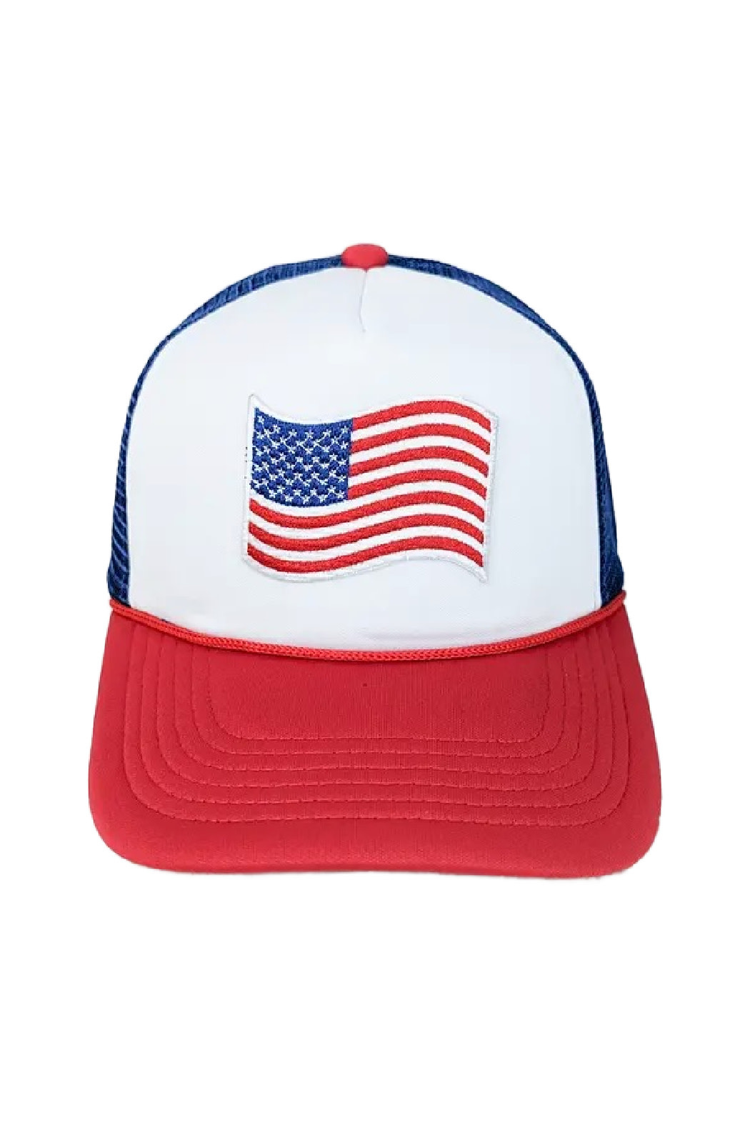 Trend Boutique Flag Trucker Hat