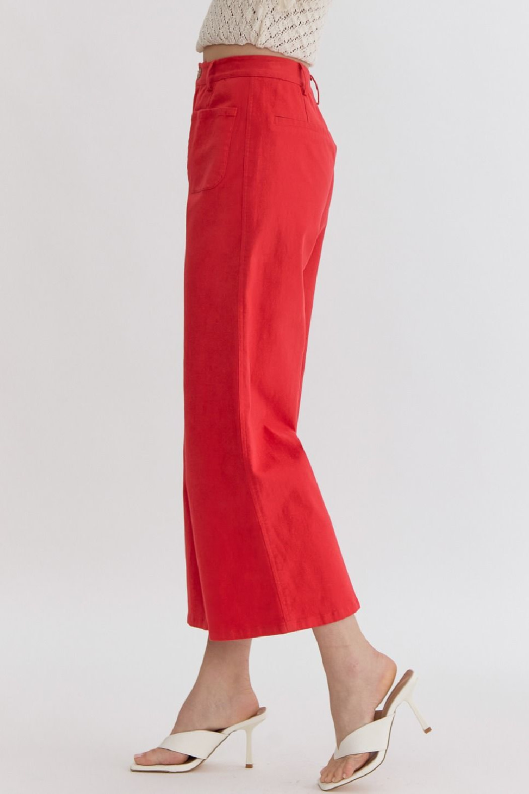 Entro High Waisted Front Pocket pants
