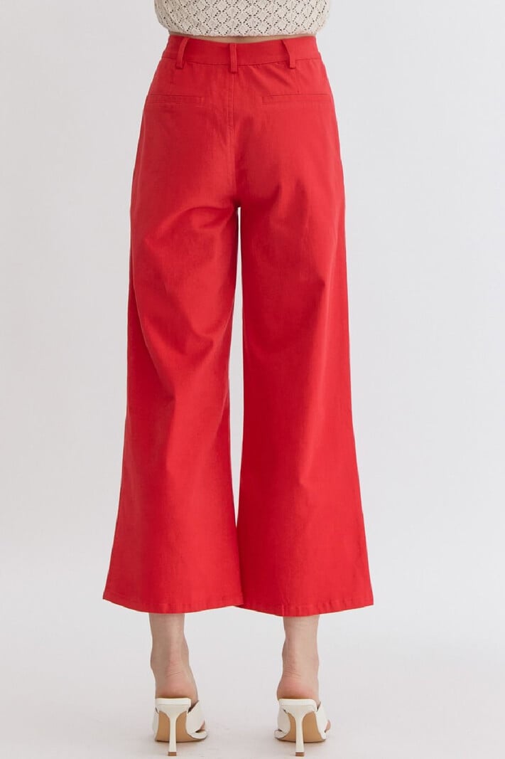 Entro High Waisted Front Pocket pants