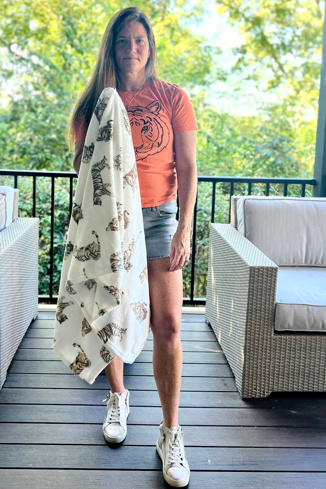 The Royal Standard Bengal Tiger Blanket Throw