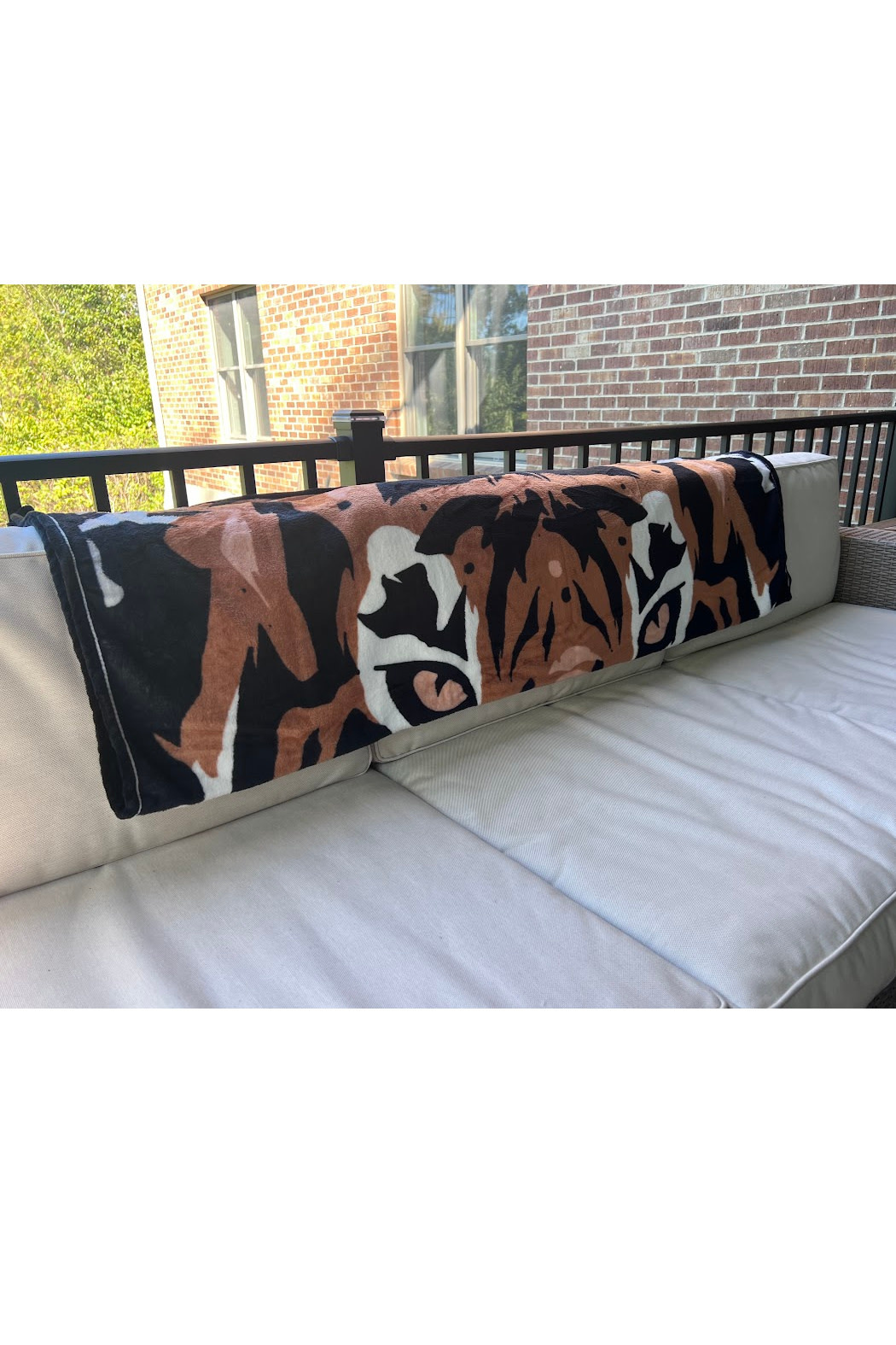 The Royal Standard Eye of the Tiger Blanket Throw
