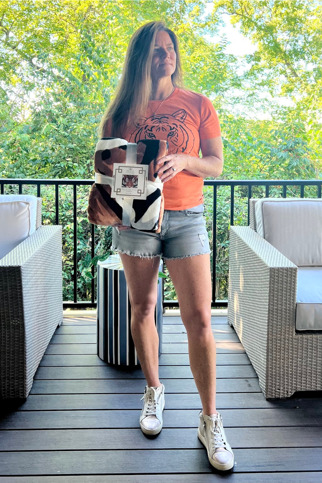 The Royal Standard Eye of the Tiger Blanket Throw