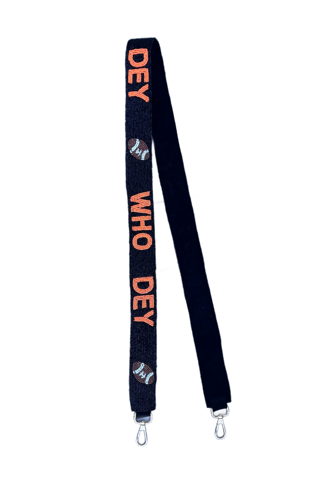 Trend Boutique Who Dey Football Purse Strap