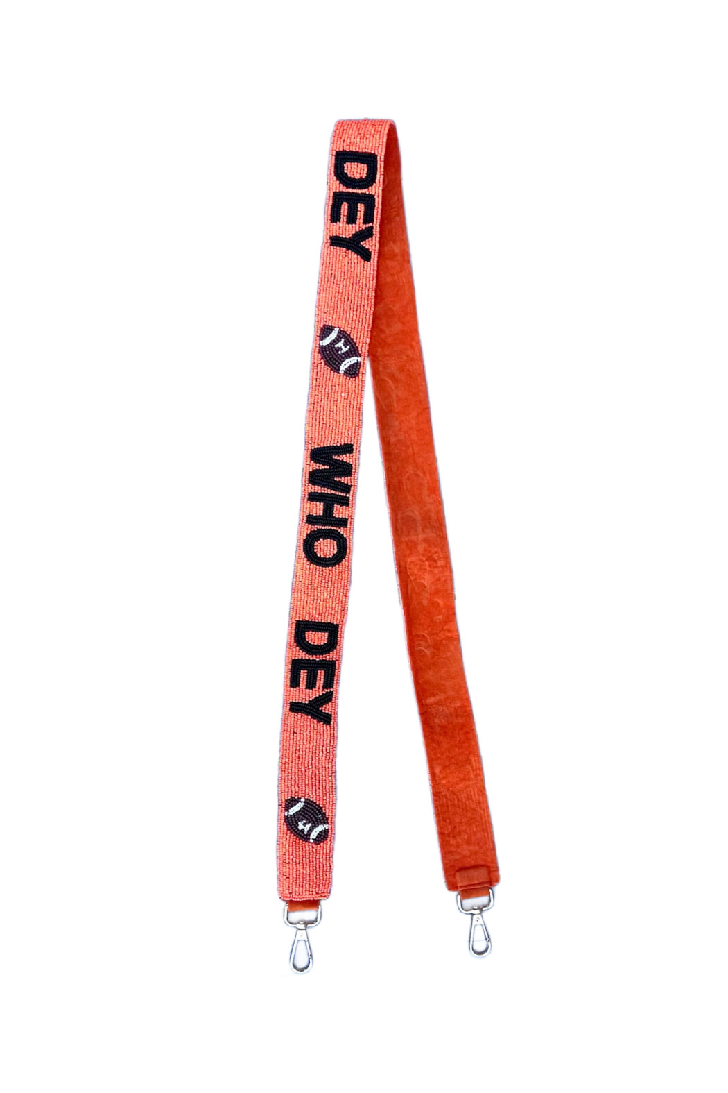 Trend Boutique Who Dey Football Purse Strap