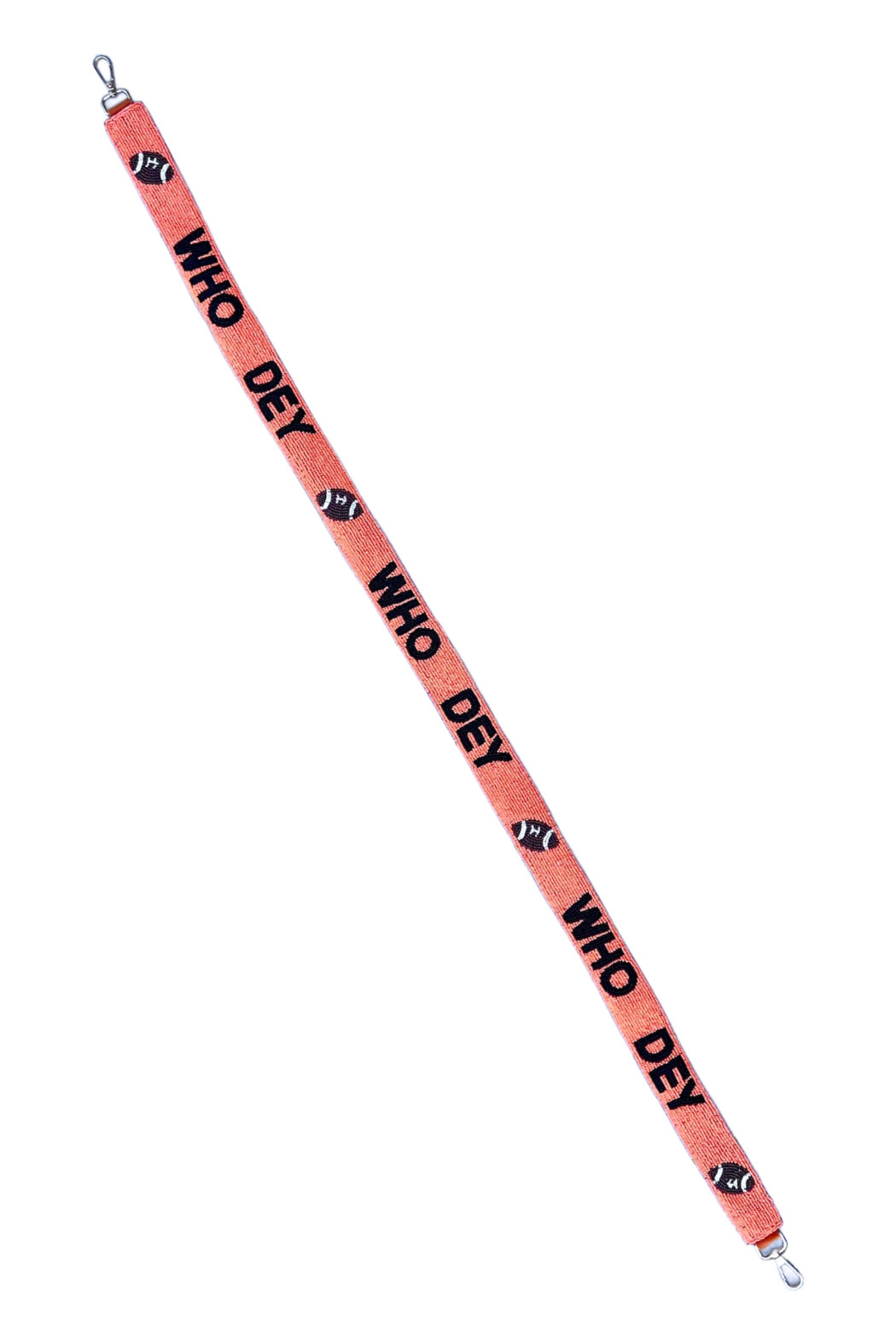 Trend Boutique Who Dey Football Purse Strap