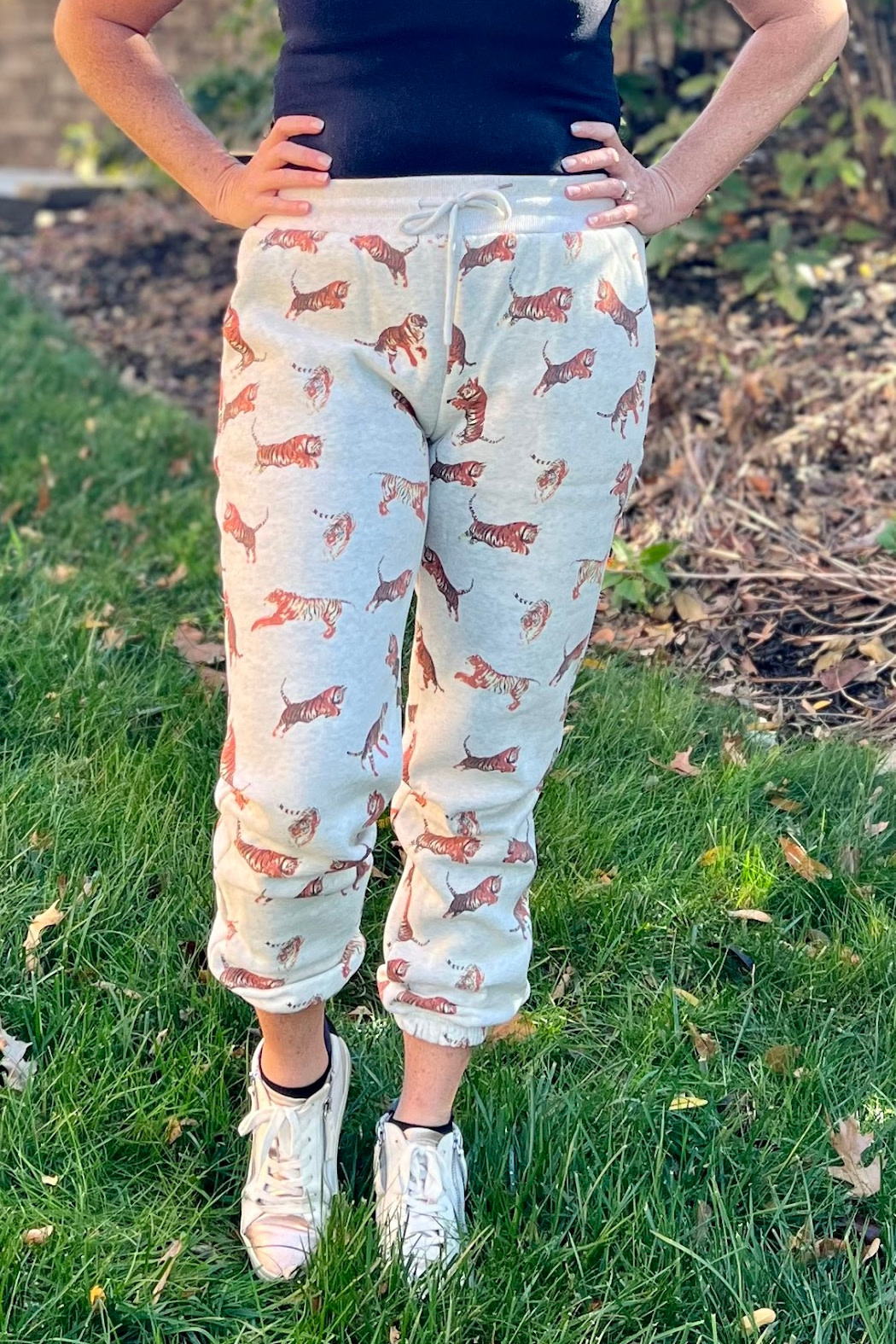 SM Wardrobe Tiger sweatpants
