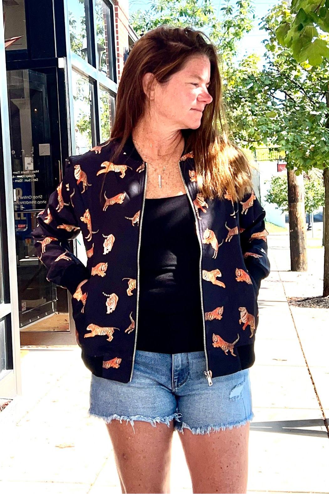 SM Wardrobe Tiger Bomber Jacket