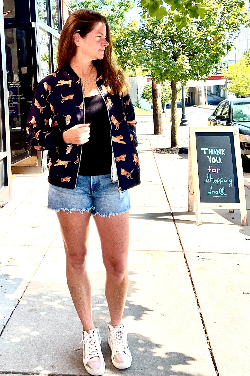 SM Wardrobe Tiger Bomber Jacket