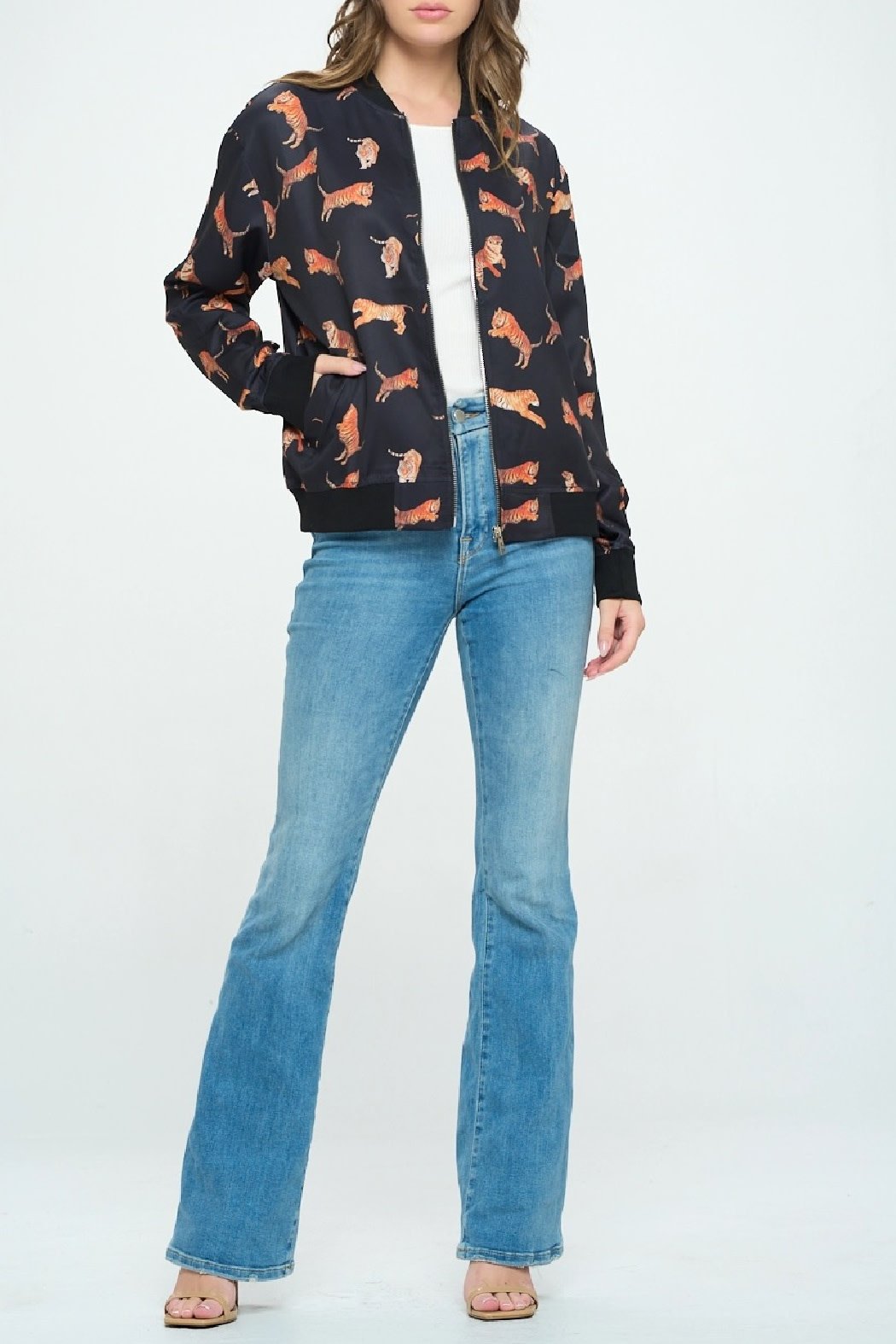 SM Wardrobe Tiger Bomber Jacket