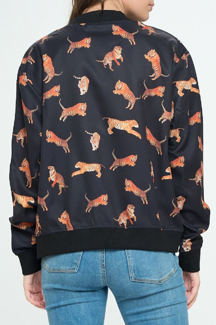 SM Wardrobe Tiger Bomber Jacket