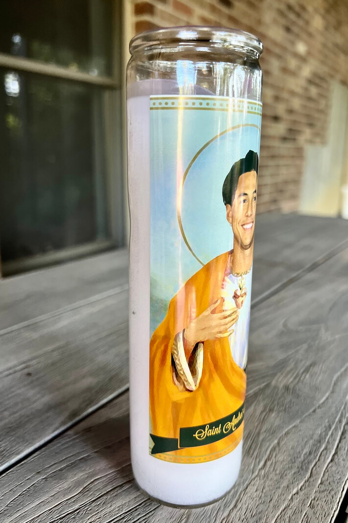 The Luminary and Co. Andrei Iosivas candle