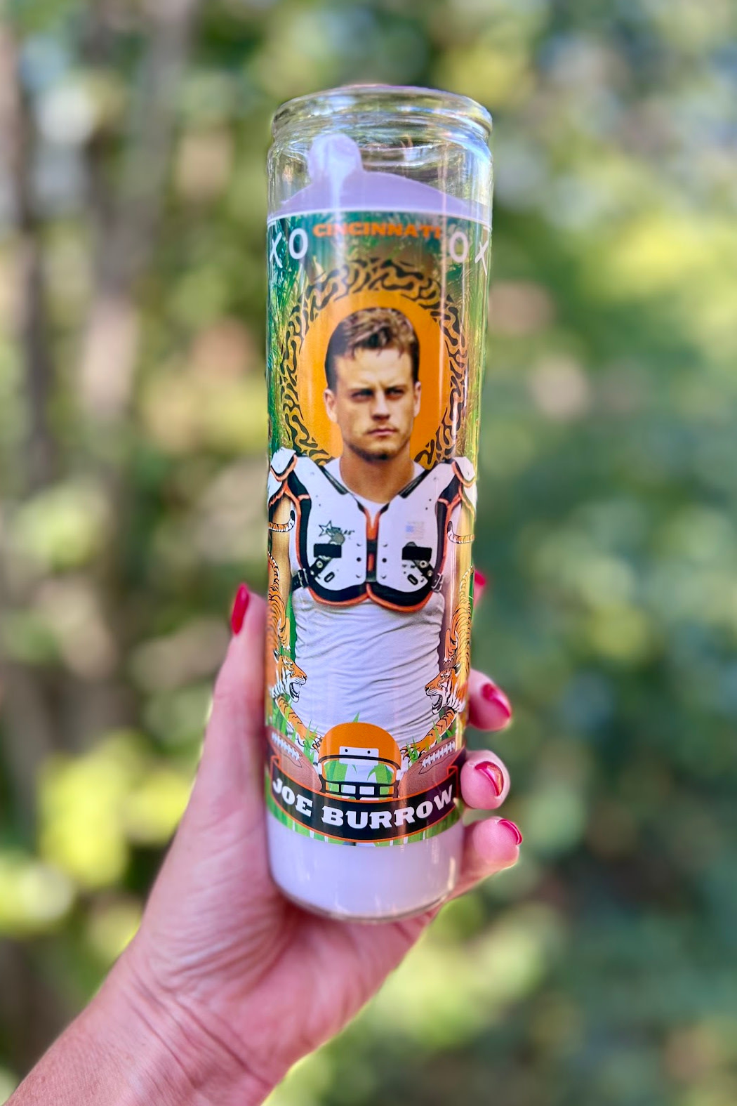 The Luminary and Co. Luminary Joe Burrow candle