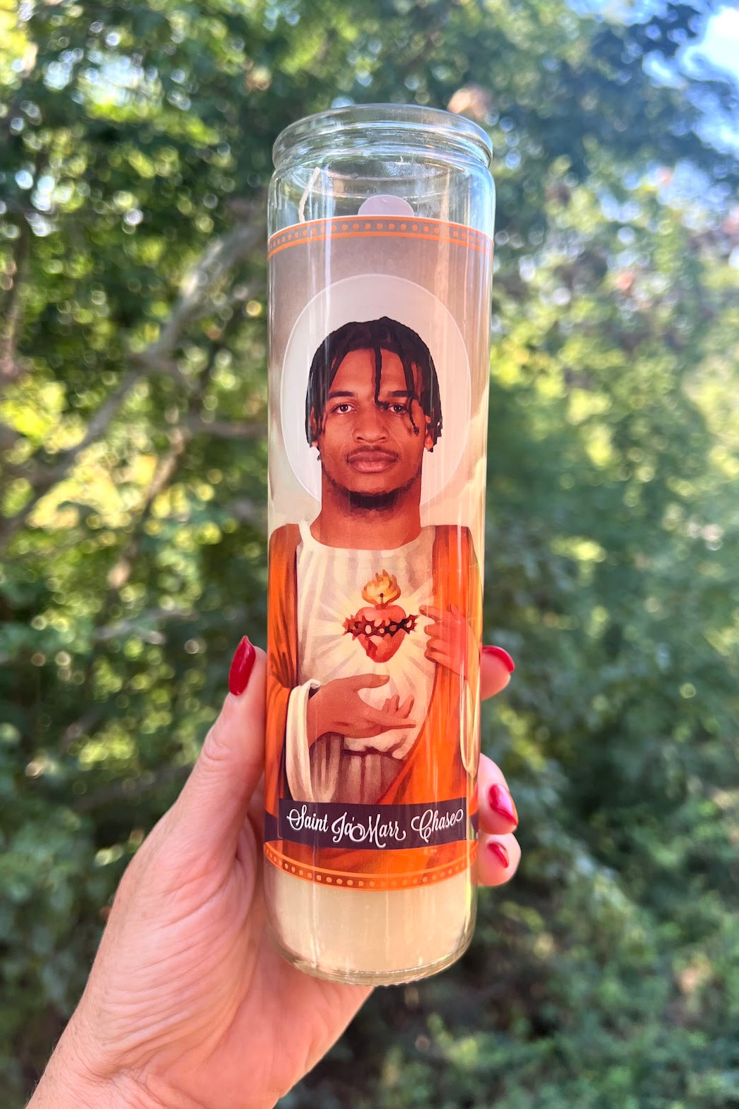 The Luminary and Co. Ja’Marr Chase candle