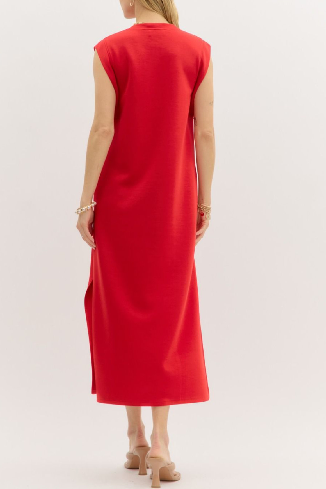 Entro Solid maxi dress