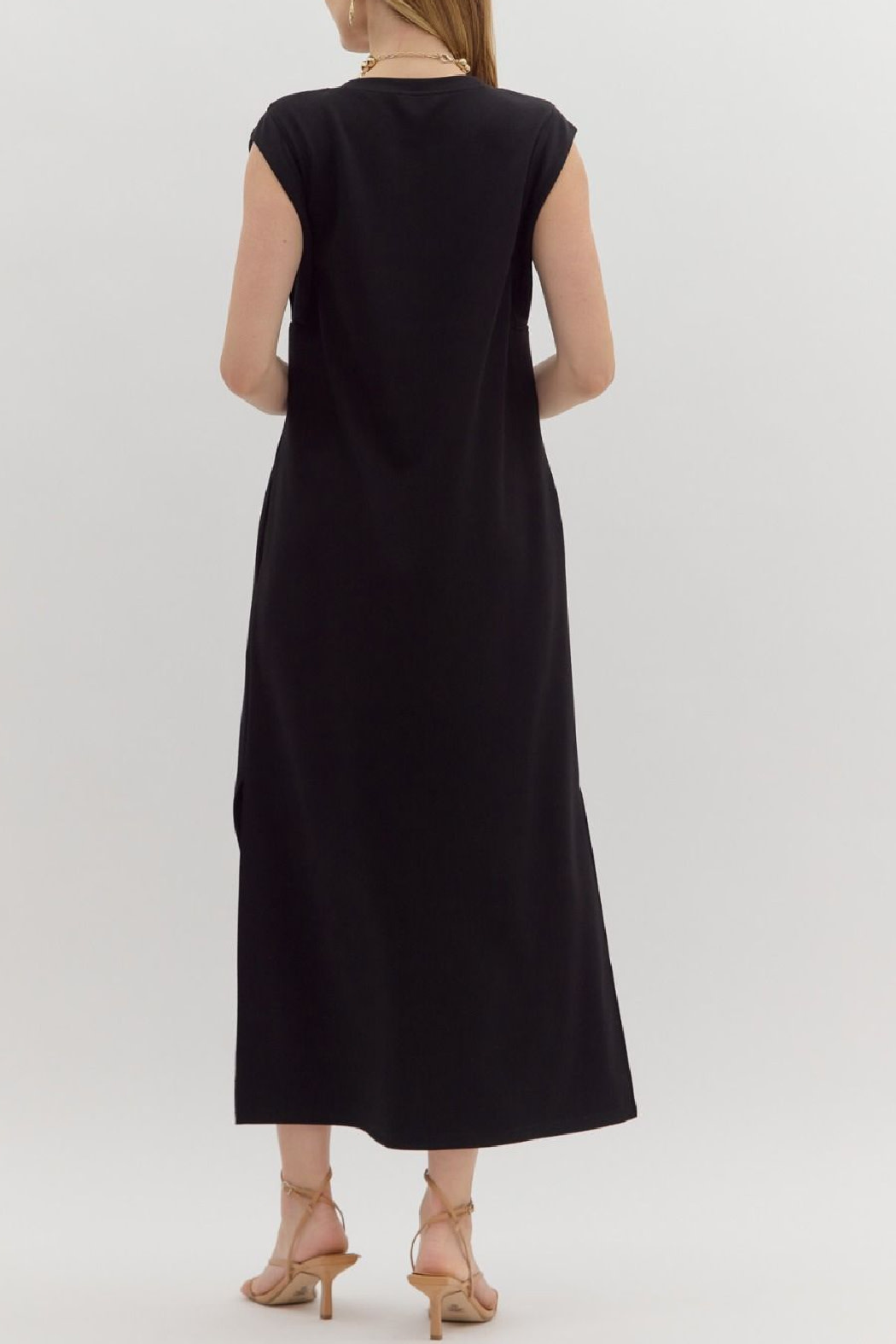 Entro Solid maxi dress