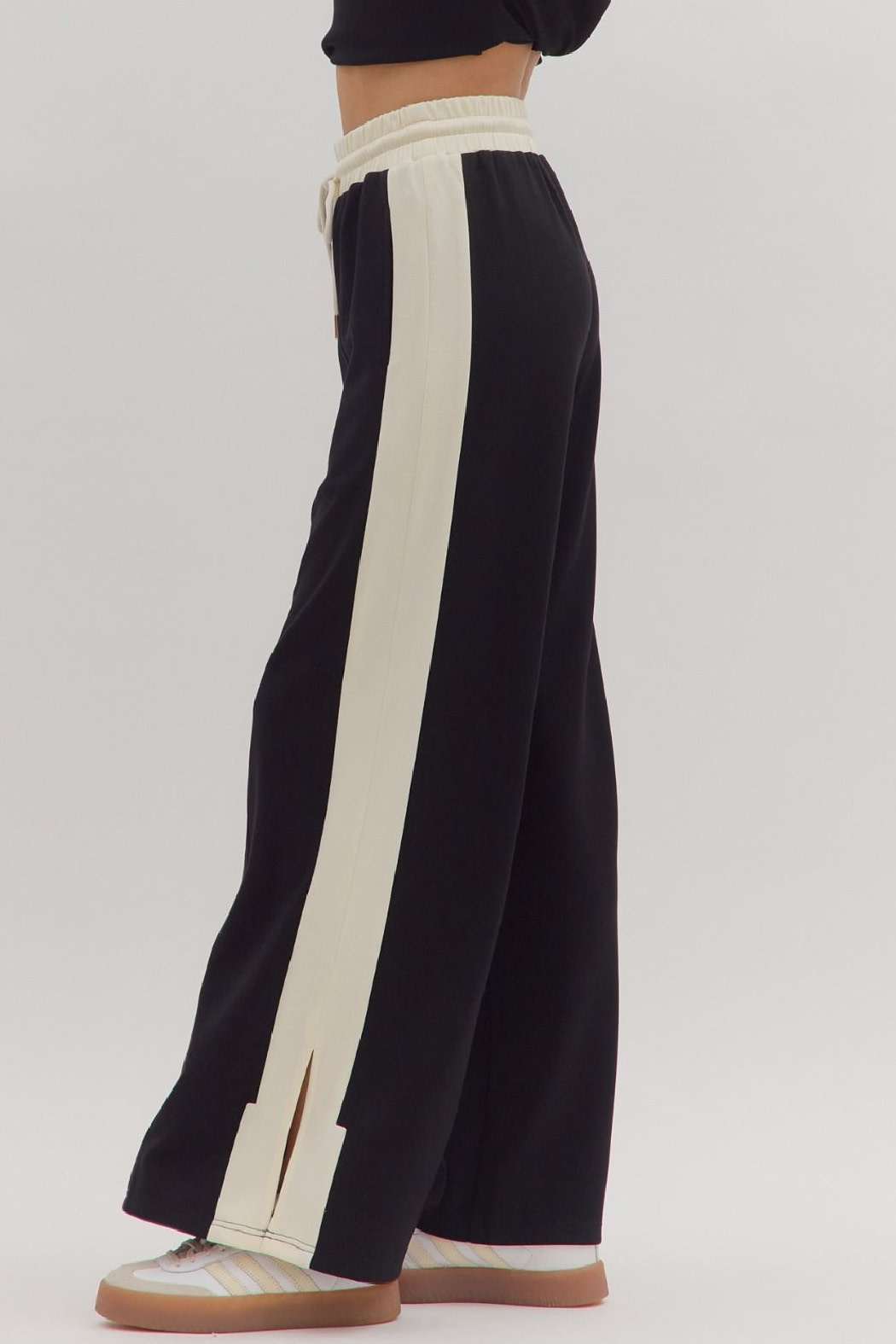 Entro Contrast Stripe Pants