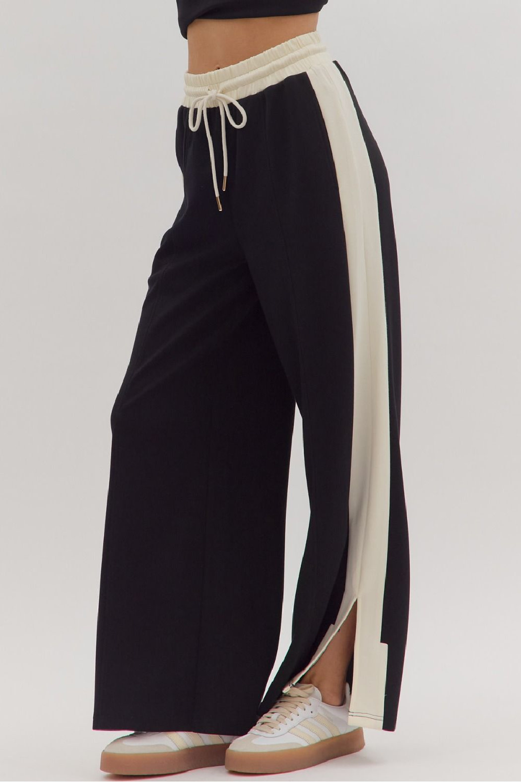 Entro Contrast Stripe Pants