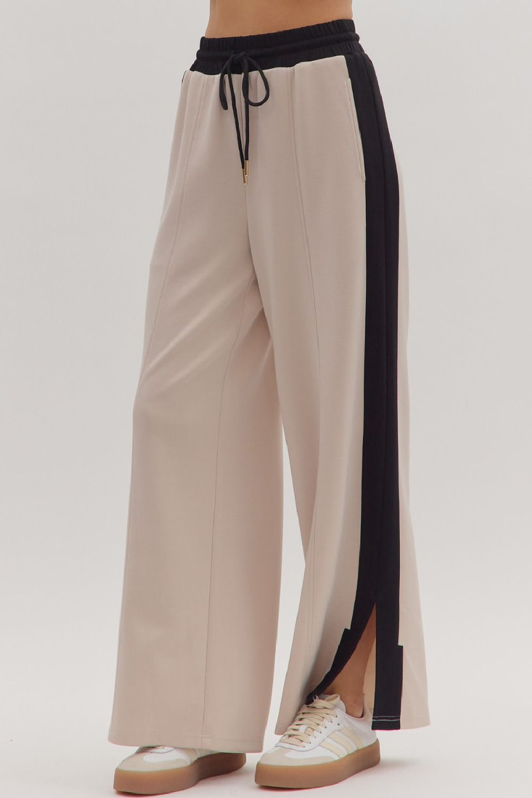 Entro Contrast Stripe Pants
