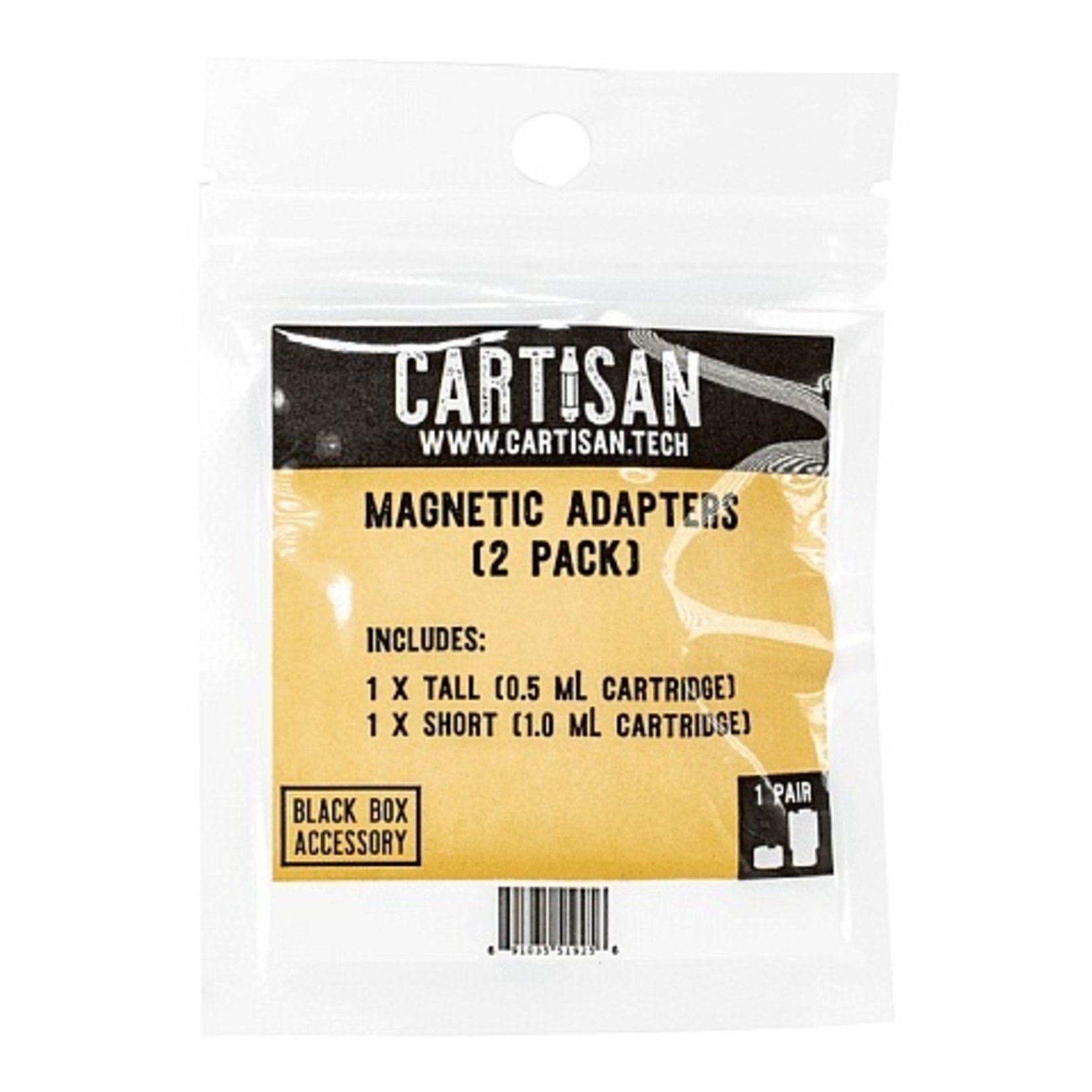 Cartisan Black Box Magnets 2 pack