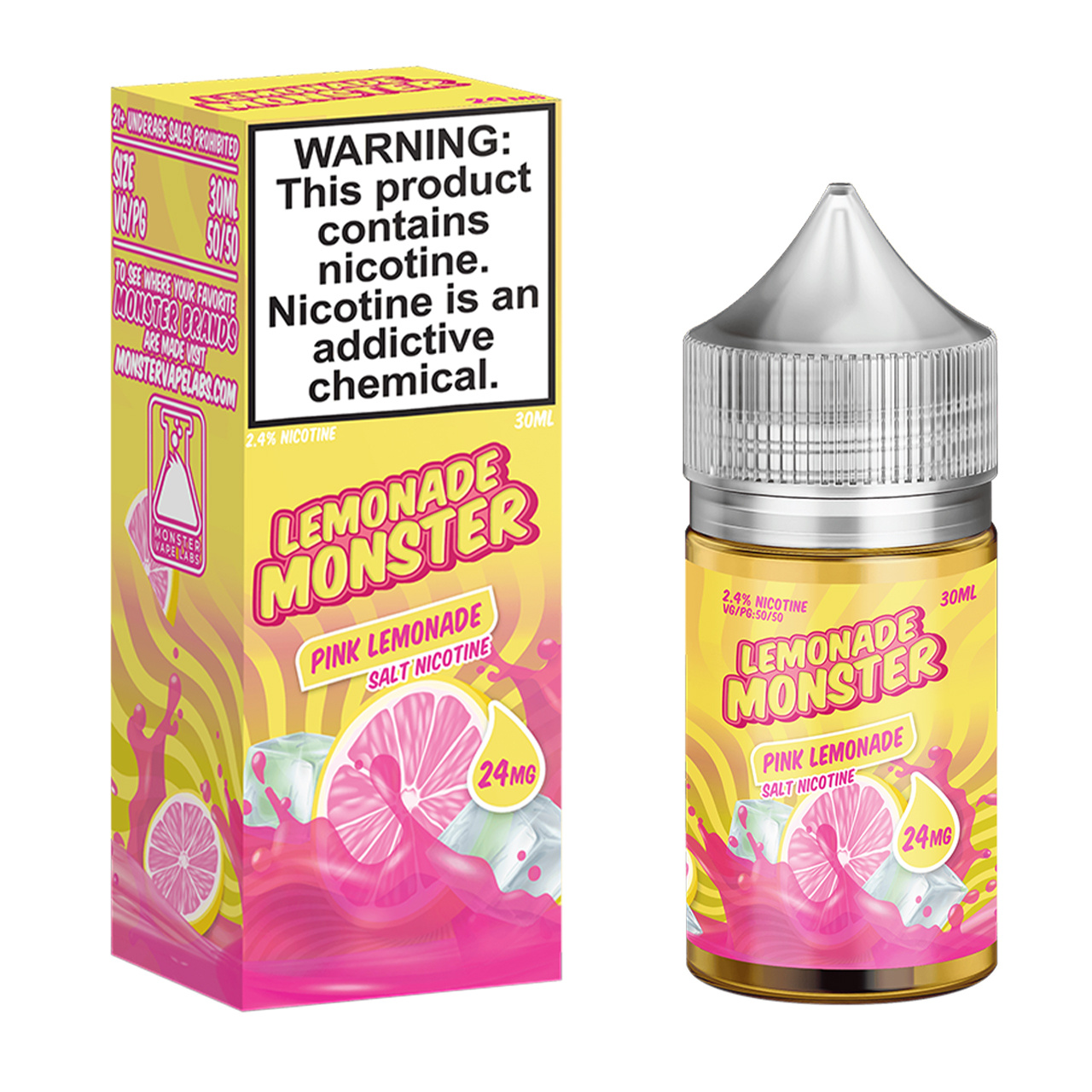 Pink Lemonade Nic Salt - ICONIC Lakeland Vape and Wellness Pink Lemonade Nic Salt - ICONIC Lakeland Vape and Wellness