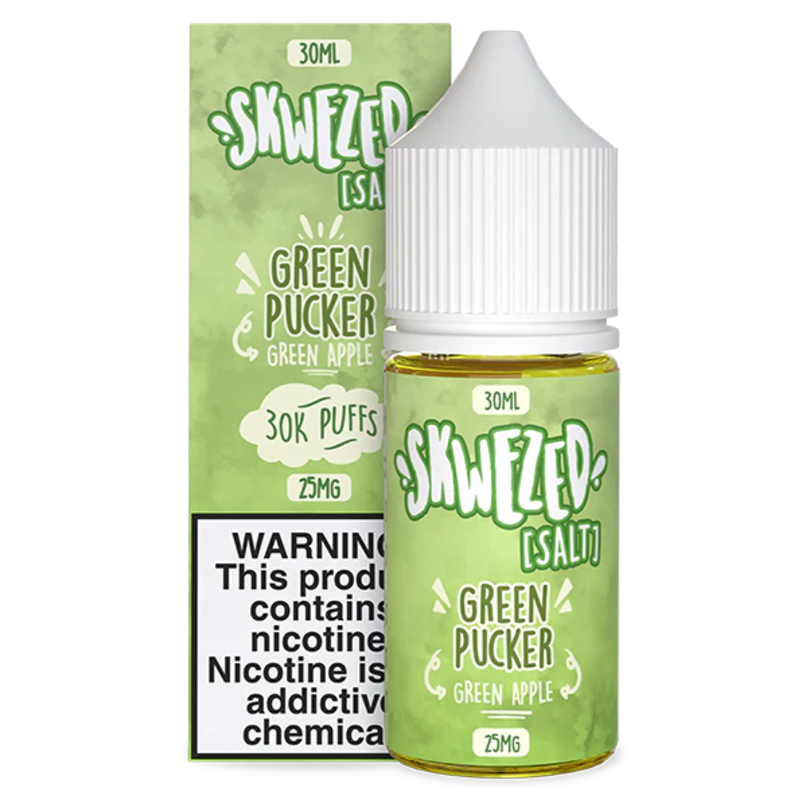 Skwezed Green Pucker (Green Apple) Nic Salt