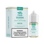 Four Seasons Menthol Tobacco Nic Salt