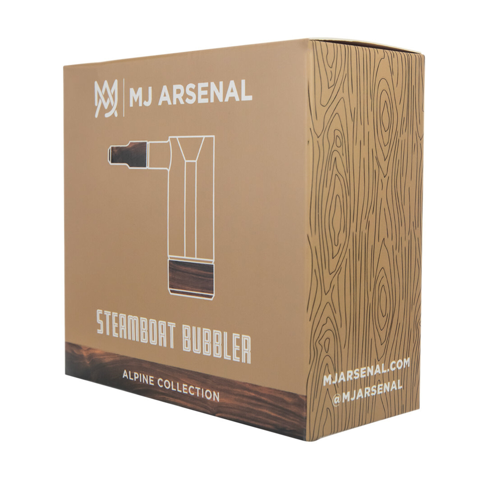 MJ Arsenal MJ 4" Alpine Steamboat Bubbler