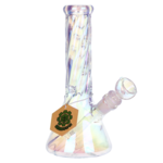 SeshGear 8.5" Positive Twist Glass Beaker Water Pipe