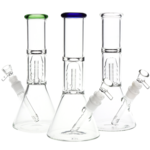 AFG Glass 8" Stacked Showerhead Perc Water Pipe