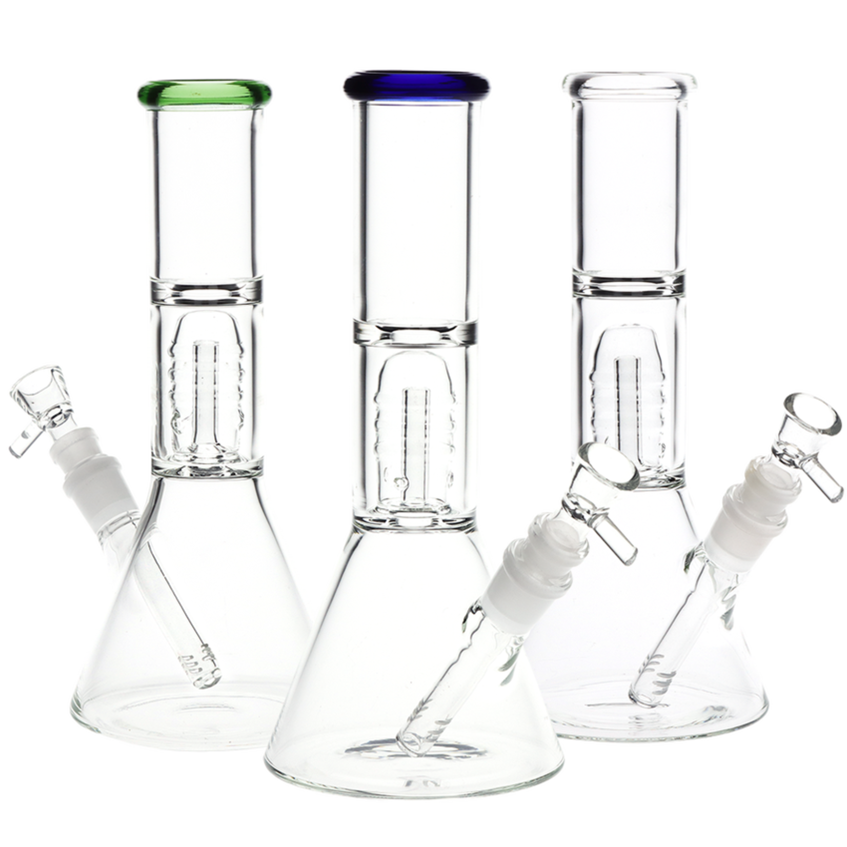 AFG Glass 8" Stacked Showerhead Perc Water Pipe