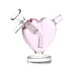 SeshGear 3" Mini From The Heart Glass Bubbler