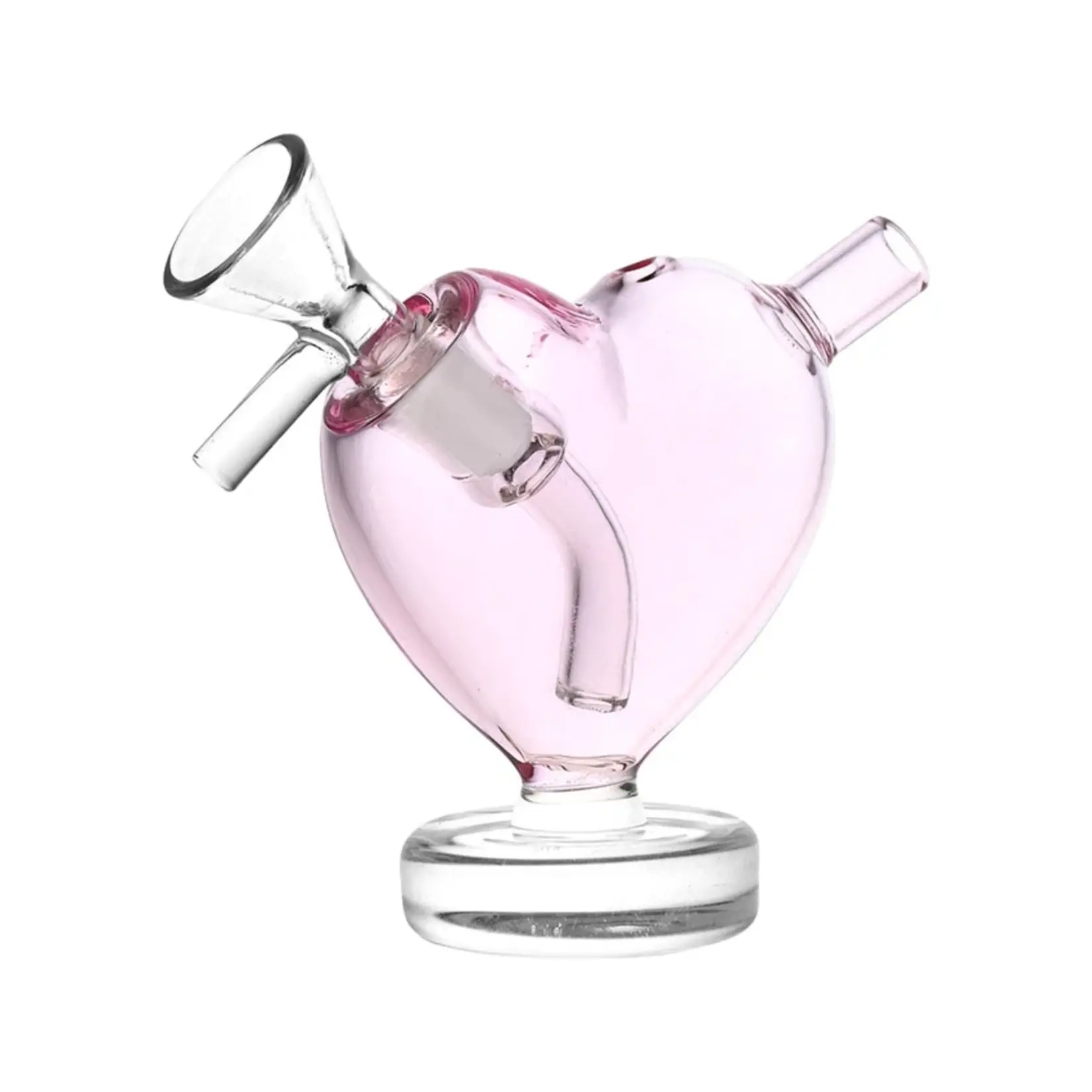 SeshGear 3" Mini From The Heart Glass Bubbler