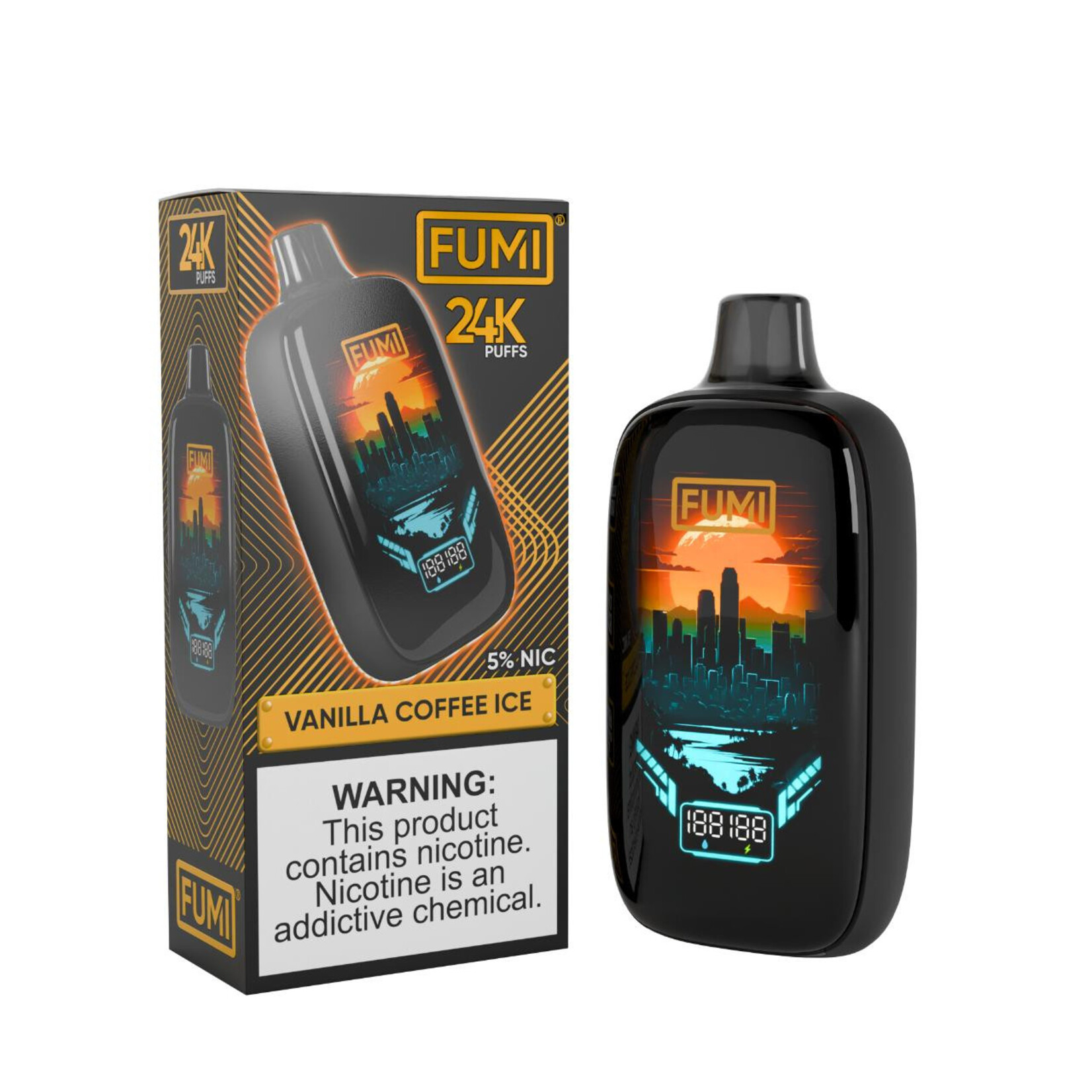 FUMI FUMI 24000 (5%) Vanilla Ice Coffee