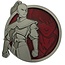 General AVATAR THE LAST AIRBENDER ZUKO PORTRAIT SERIES PIN 2" diameter