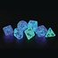 FROSTED GLOWWORM DICE SET