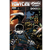Teenage Mutant Ninja Turtles/Usagi Yojimbo: WhereWhen #3 Variant B (Eastman)