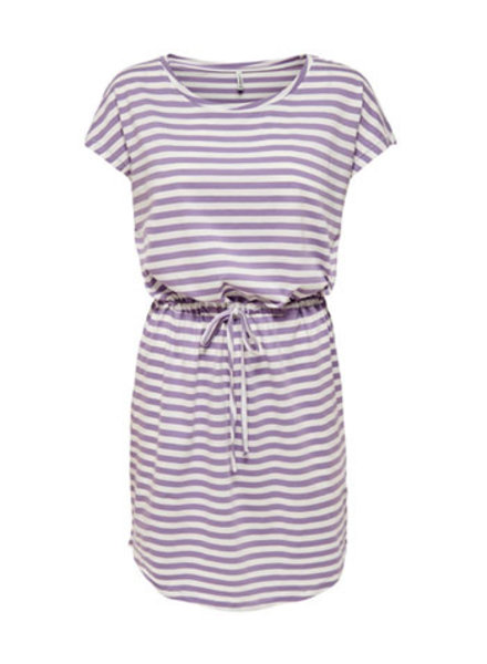 ONLY ONLMAY S/S DRESS NOOS Stripes:SINGLE STRIPE CD