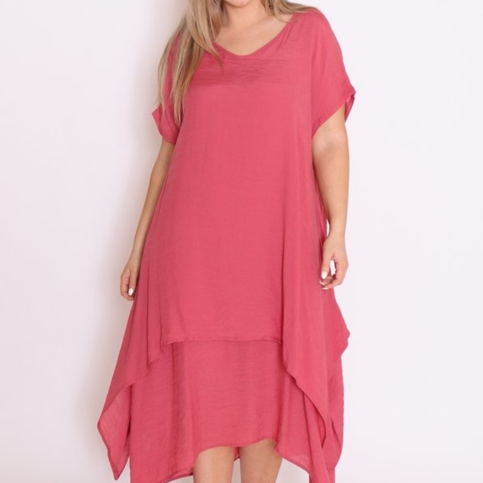 Cotton Village Double Layered Tiered Cotton Dress