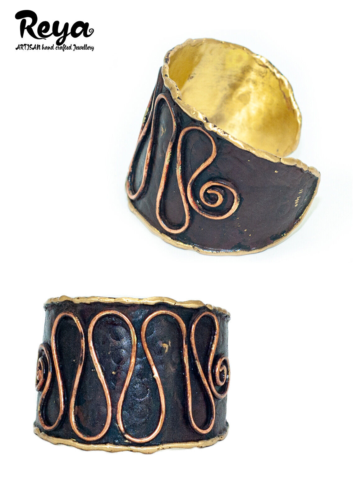 Reya Jewellery Reya Cuff Bracelet Metal Avert