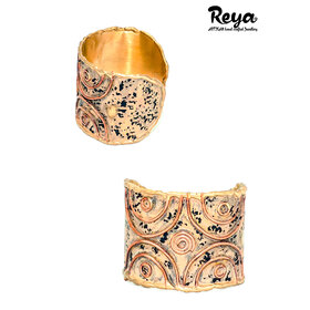 Reya Jewellery Reya Cuff Bracelet Metal Indian Countryside