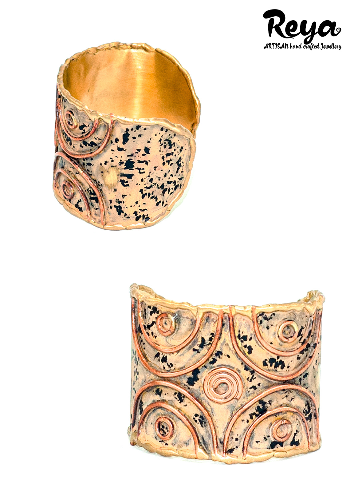 Reya Jewellery Reya Cuff Bracelet Metal Indian Countryside