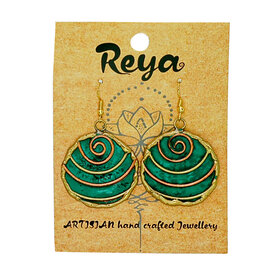 Reya Jewellery Reya Earrings Metal New beginning