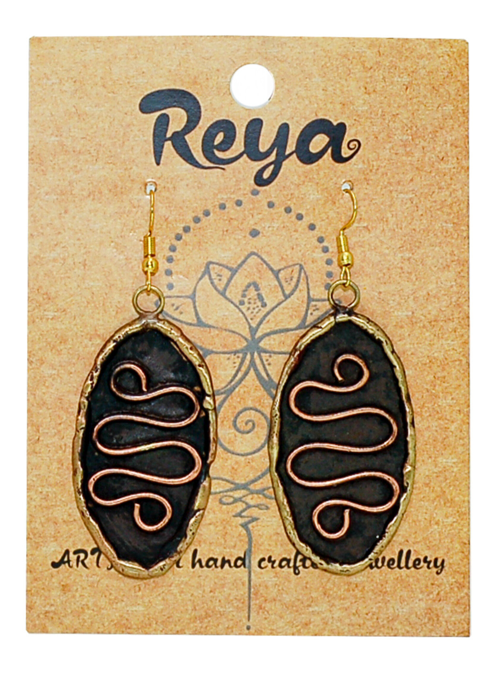 reya Reya Earrings Metal Avert Hand Crafted | Beautifully hand crafted