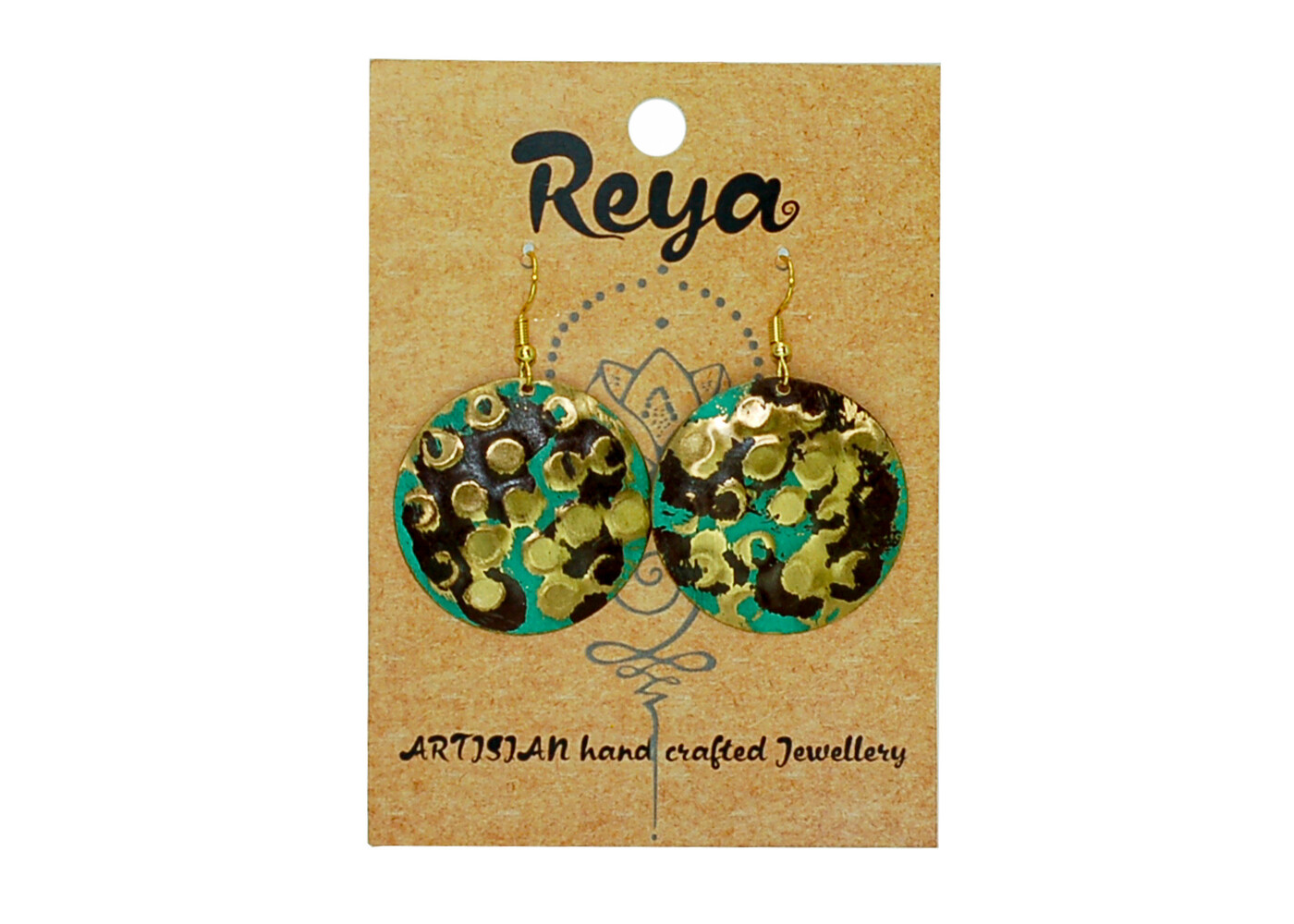 Reya Jewellery Reya Earrings Metal Enchanting Temple