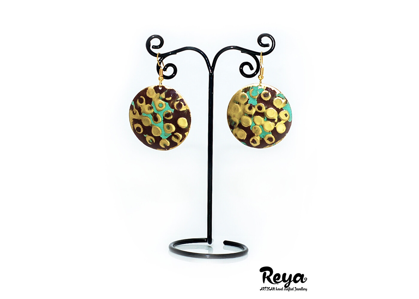 Reya Jewellery Reya Earrings Metal Enchanting Temple