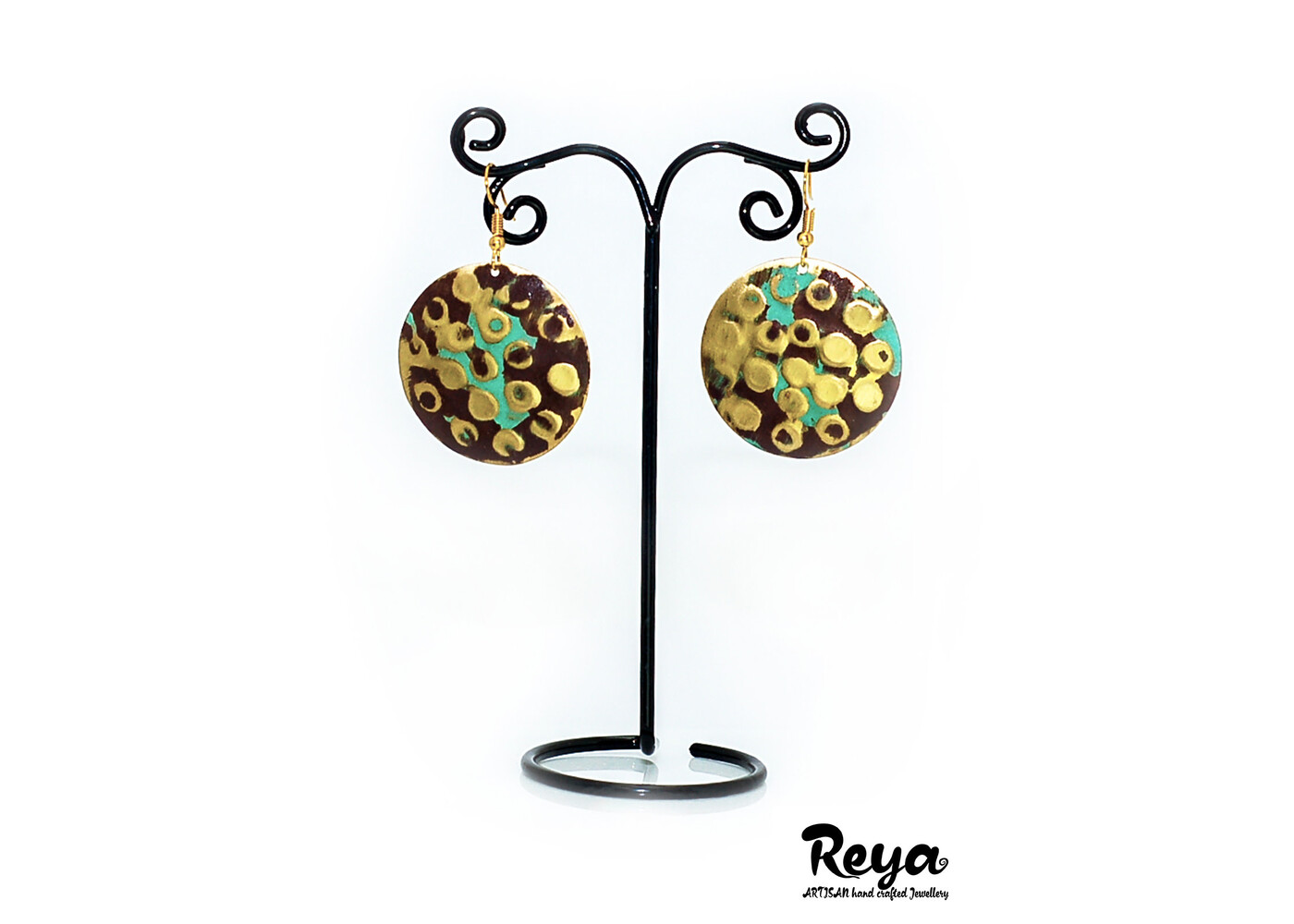 reya Reya Earrings Metal Enchanting Temple