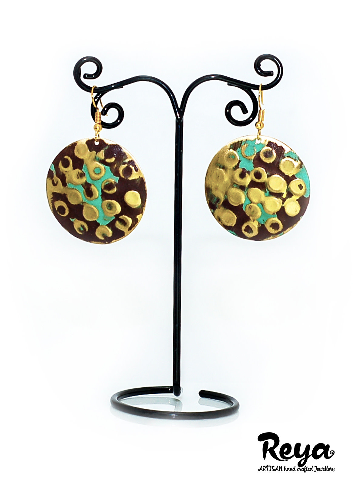 Reya Jewellery Reya Earrings Metal Enchanting Temple