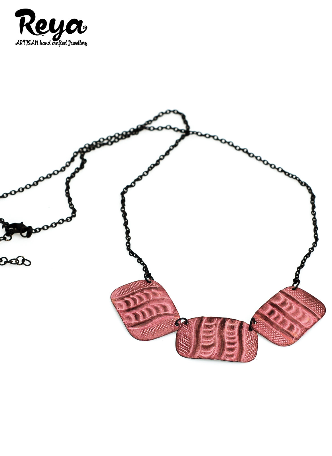 Reya Jewellery Reya Necklace Metal Indian Red Dust