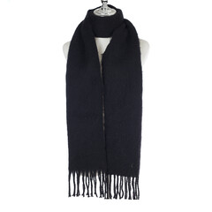 Ivys Clothing & Fashion Accessories Black felt feel scarf